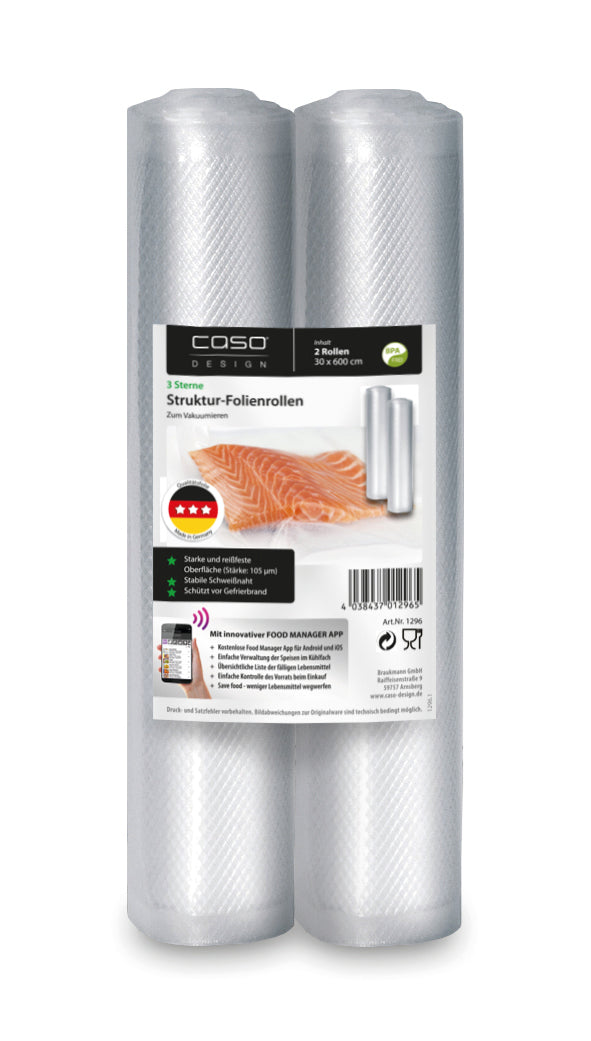 Sous vide pakke, STSV60, VC10, poser og ruller