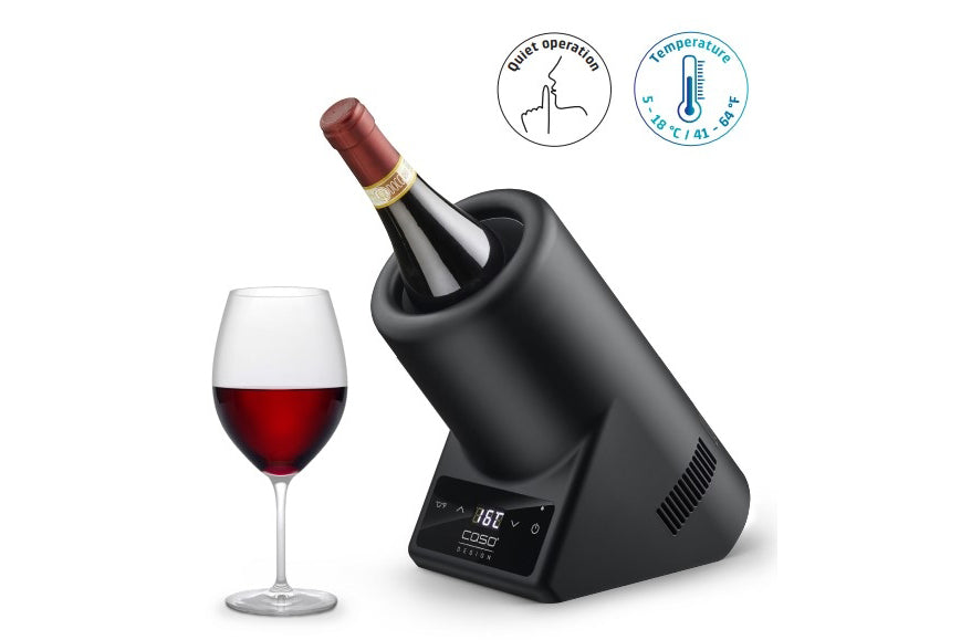 Caso WineCase One Black - Elektronisk vinkjøler