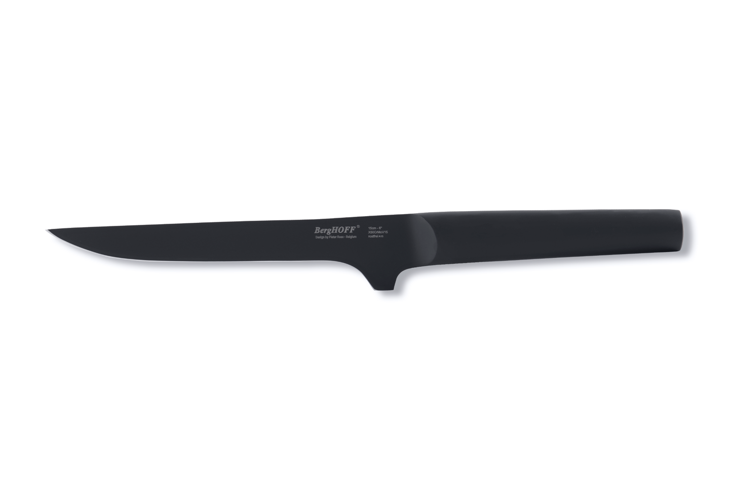 RON utbeiningskniv sort 15 cm