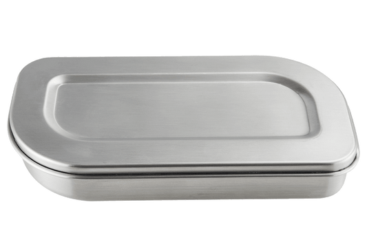 Matboks i rustfritt stål, 0,6 liter