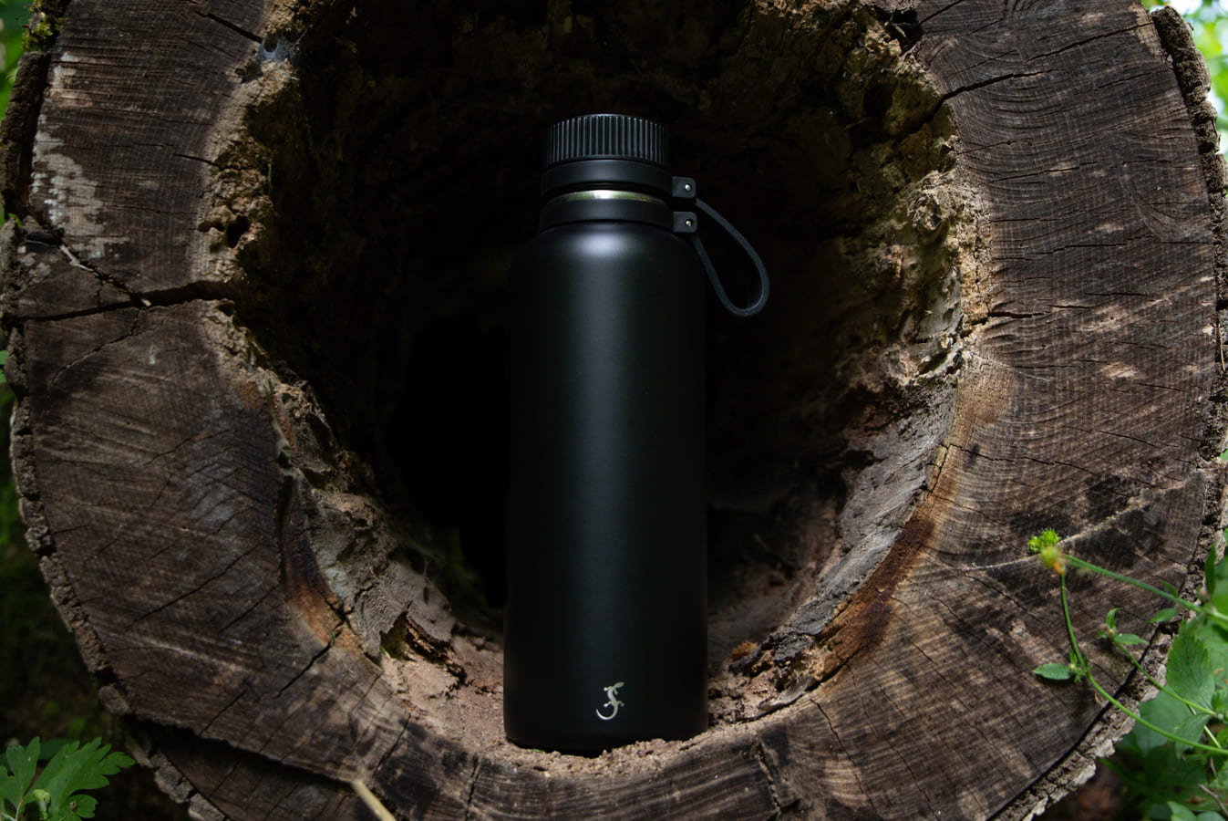 Termoflaske Outdoor 1l - sort