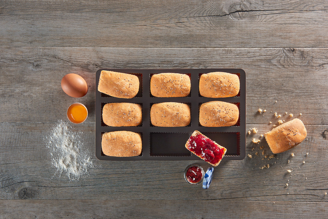 Flexiform bakeplate brownie, 9 stk