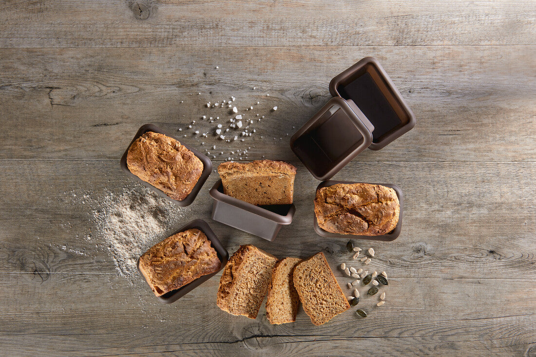 Flexiform brød- og kakeformer, 6 stk