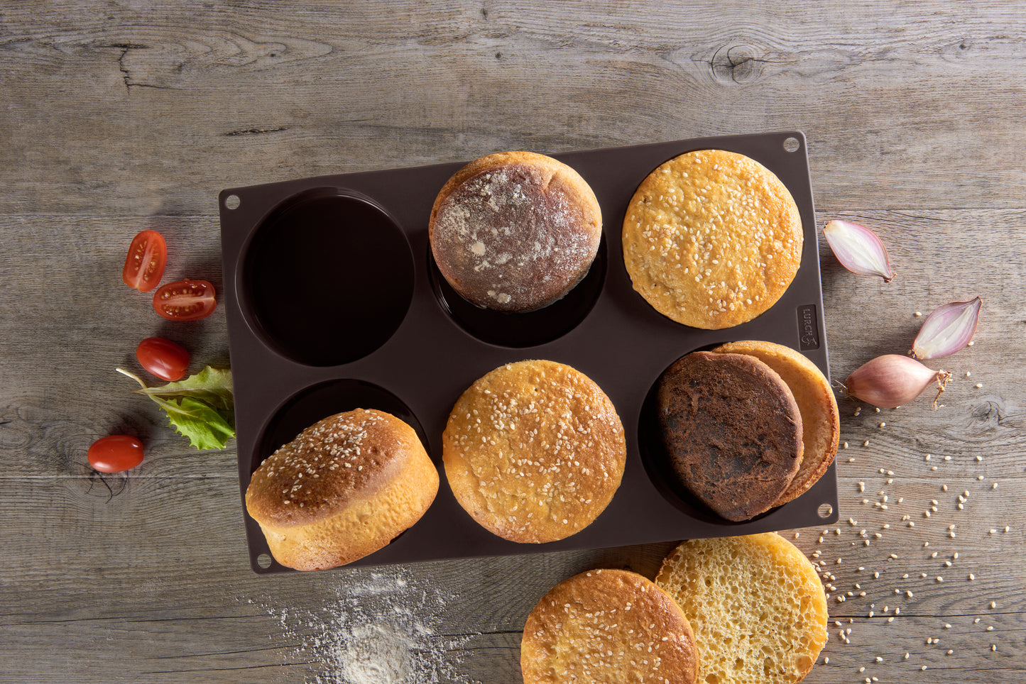 Flexiform burgerbrød, store
