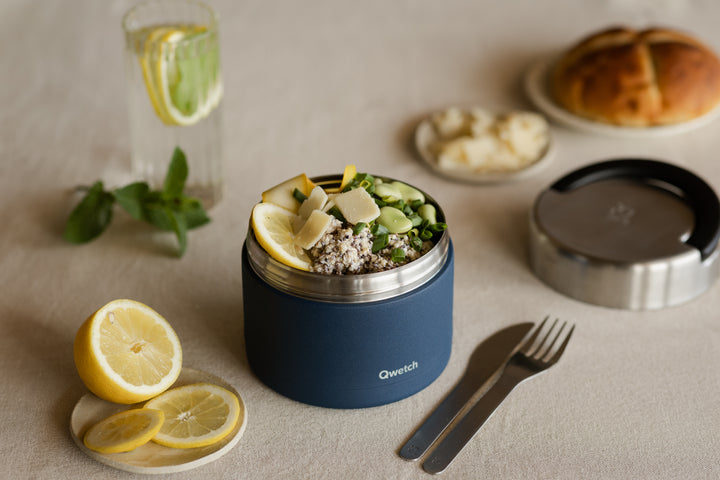 Qwetch termo-matboks med hank, 850ml