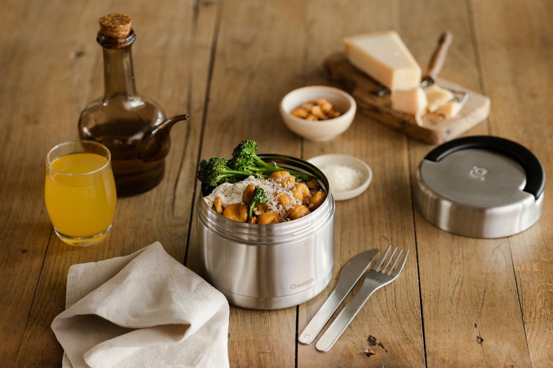 Qwetch termo-matboks med hank, 850ml