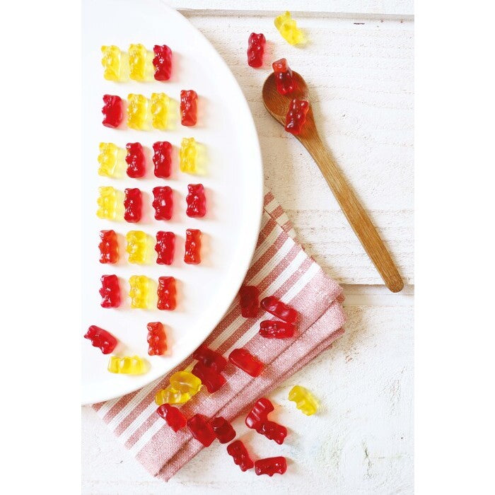 Gummibjørner, silikonform