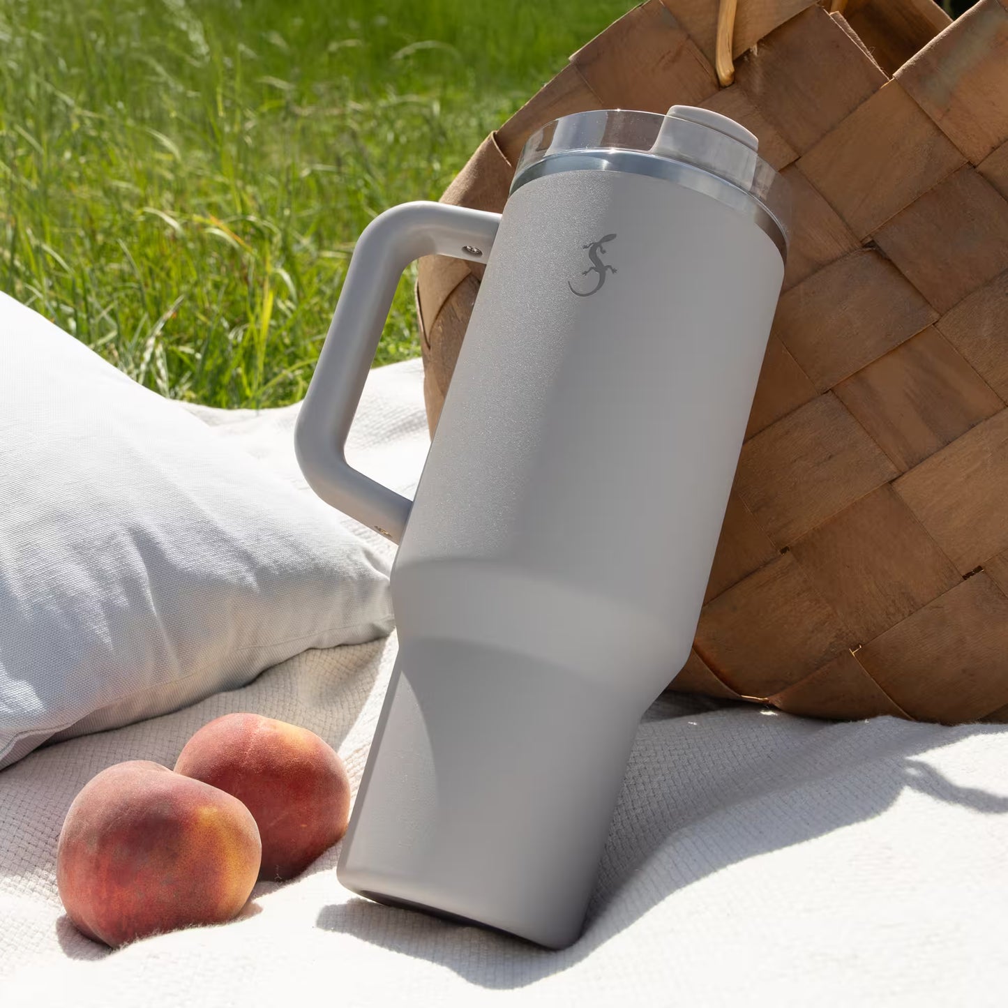 Termo Tumbler, 1,2 liter, lys grå