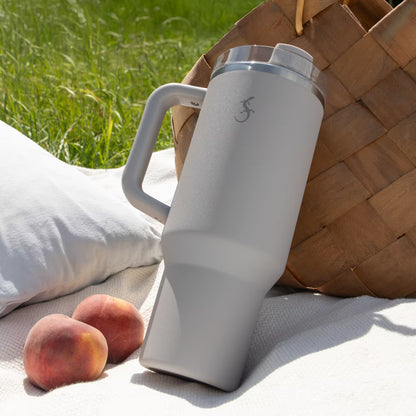 Termo Tumbler, 1,2 liter, lys grå