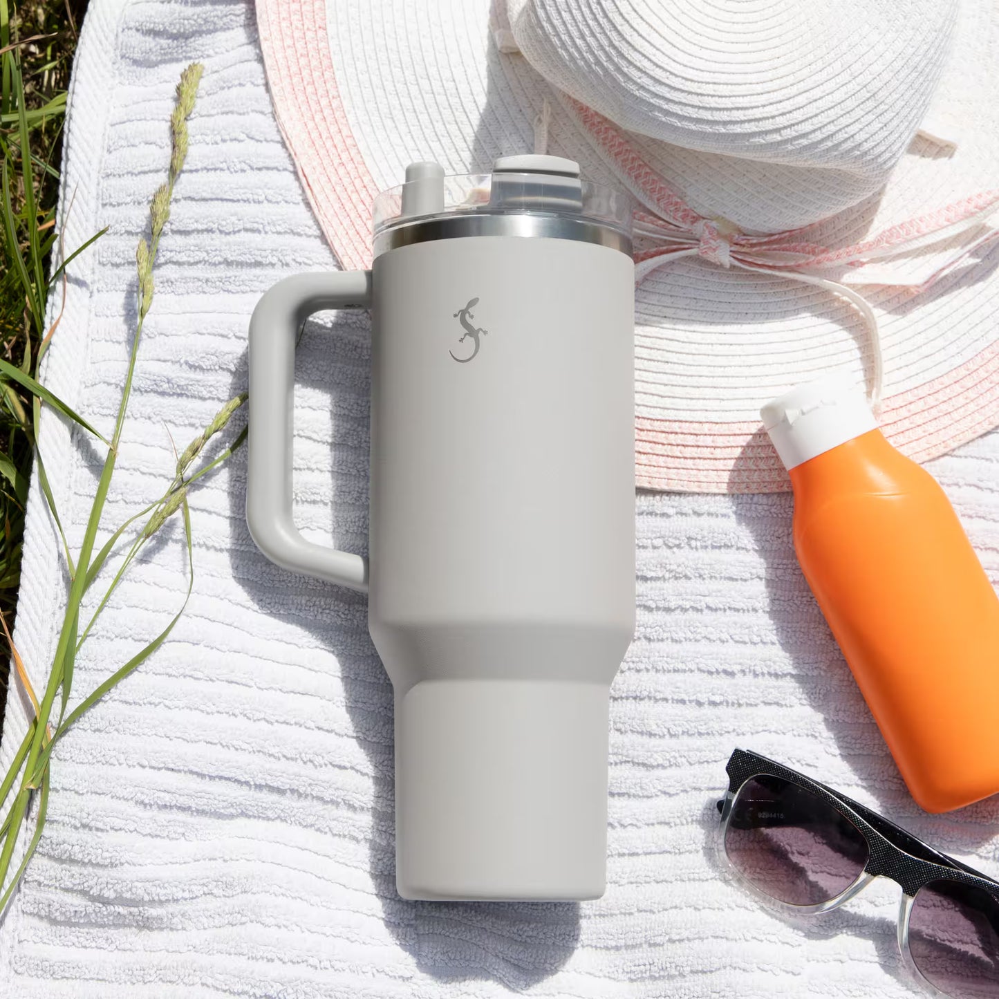 Termo Tumbler, 1,2 liter, lys grå