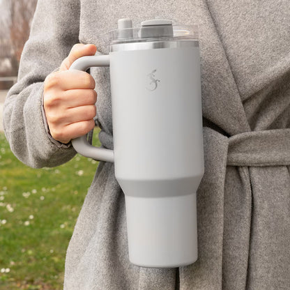 Termo Tumbler, 1,2 liter, lys grå