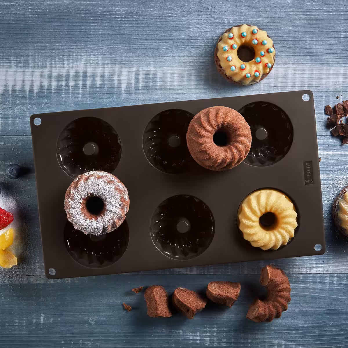 Flexiform porsjonskake, 6 stk