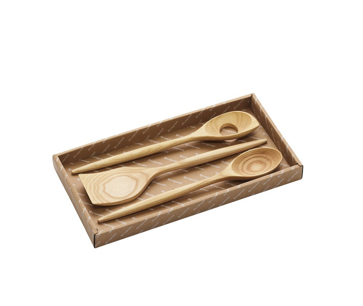 Kjøkkenredskap i tre, 3 stk