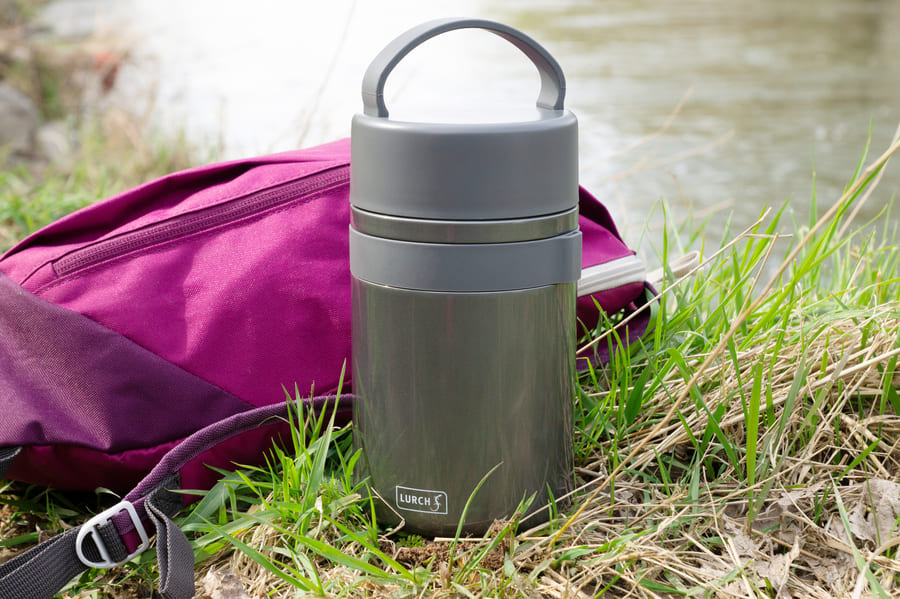 Termo-matboks Iso-Pot 2.0, grå, 800 ml