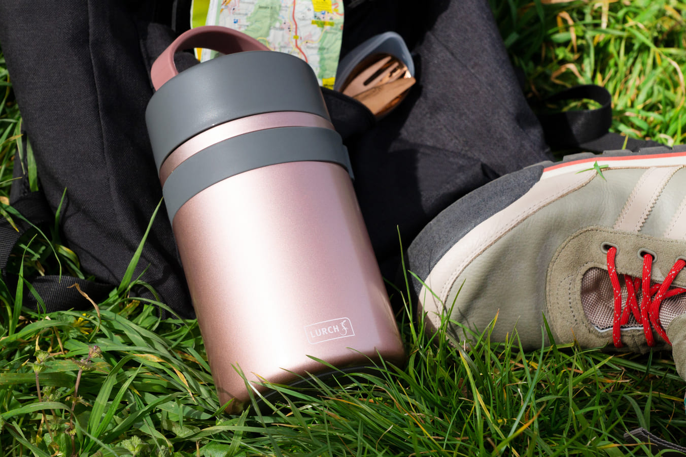 Termo-matboks Iso-Pot 2.0, roségull, 800 ml