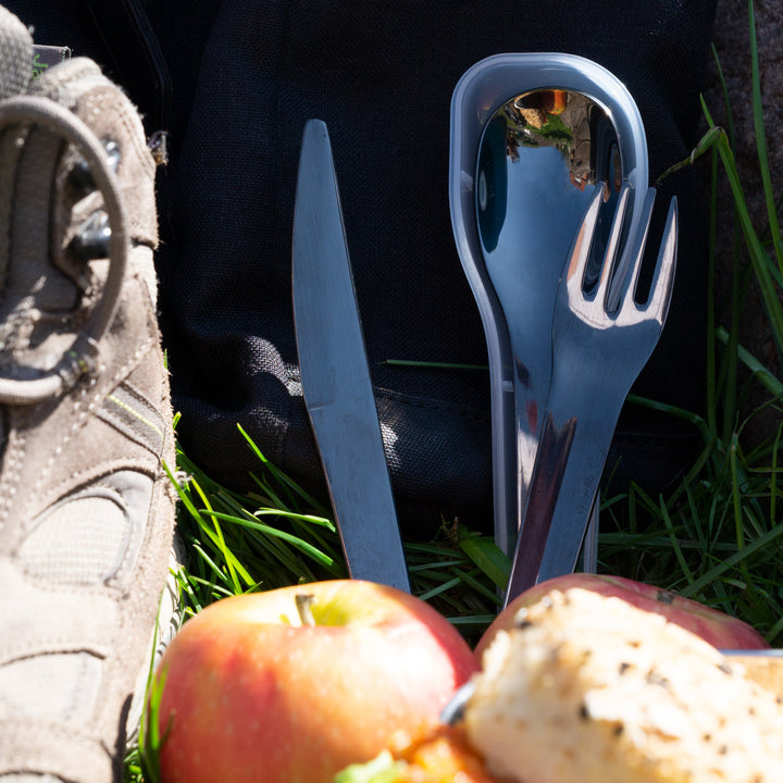 Bestikk To-Go i rustfritt stål, antracit