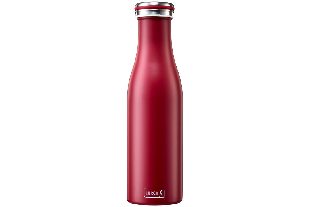 Termoflaske 0,5l - bordeaux rød