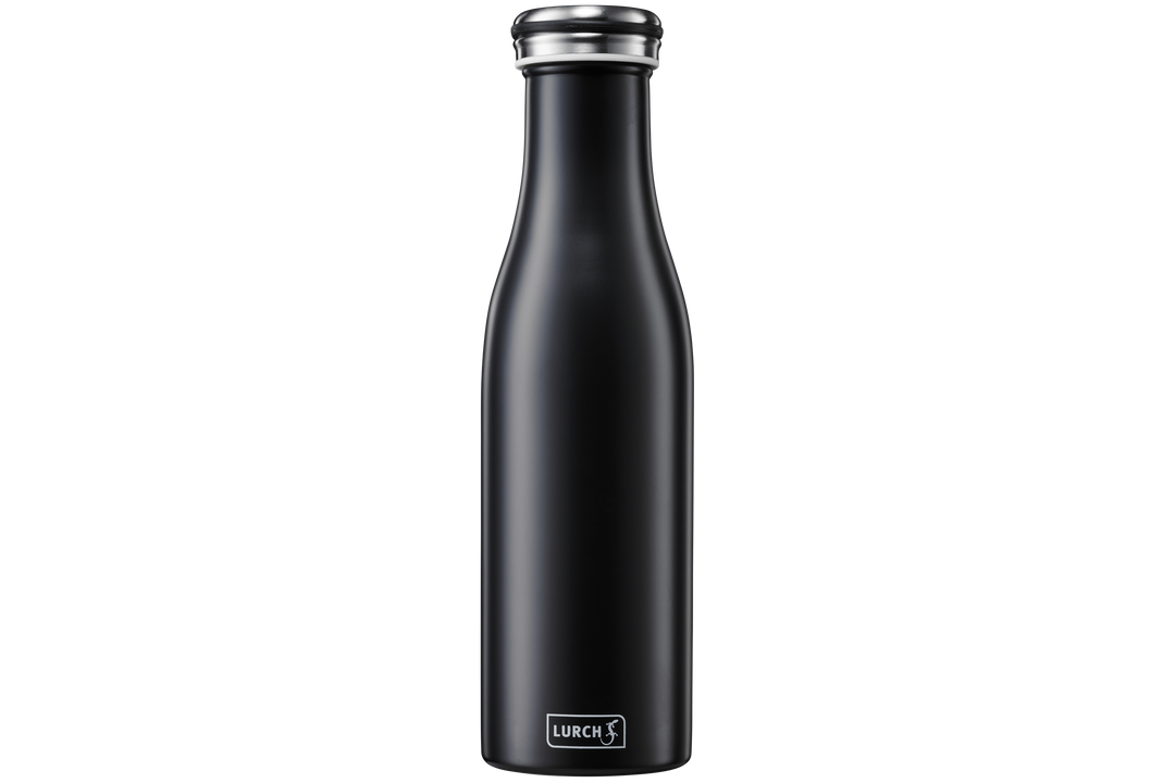 Termoflaske 0,5l - matt sort