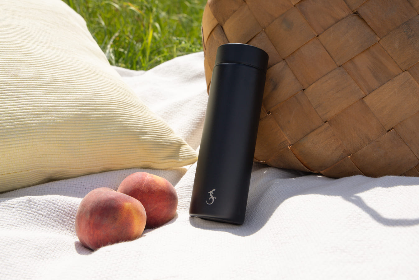 Termoflaske "mini", sort,  0,3 liter