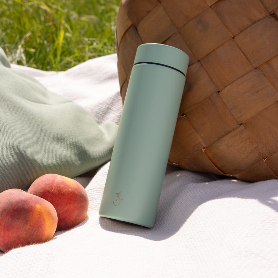 Termoflaske "mini", salvie, 0,3 liter