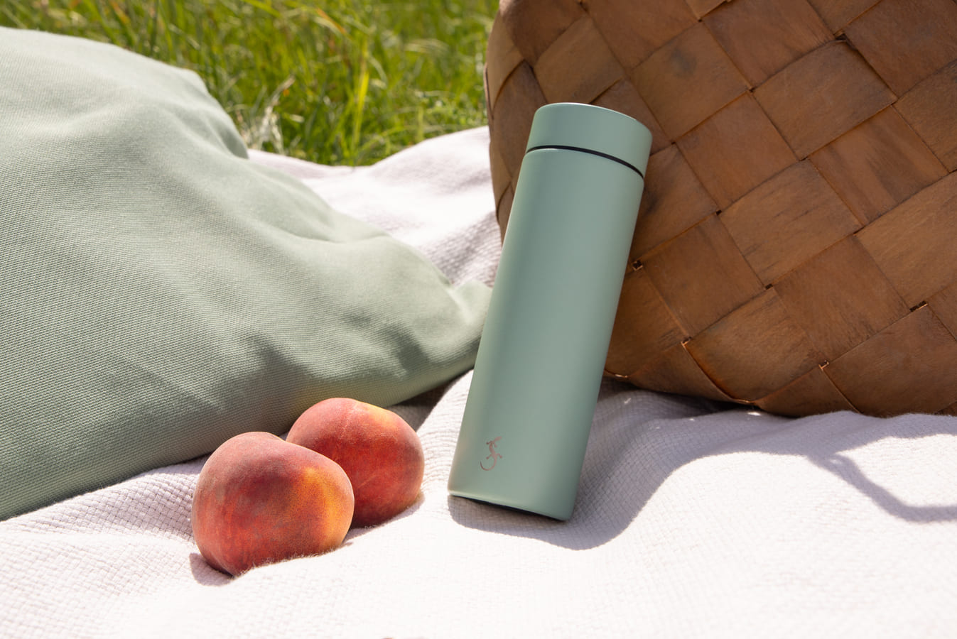 Termoflaske "mini", salvie, 0,3 liter