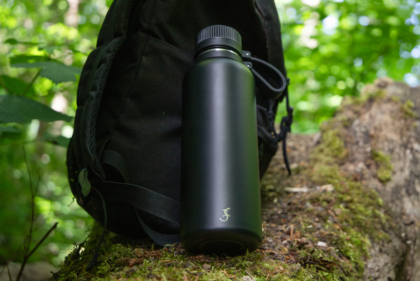 Termoflaske Outdoor 1l - sort