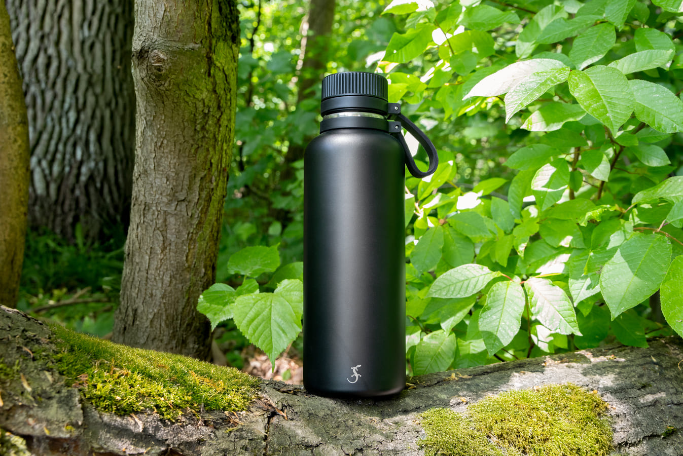 Termoflaske Outdoor 1l - sort