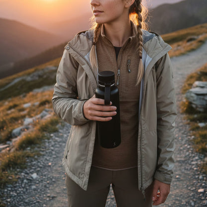 Termoflaske Outdoor 1l - sort