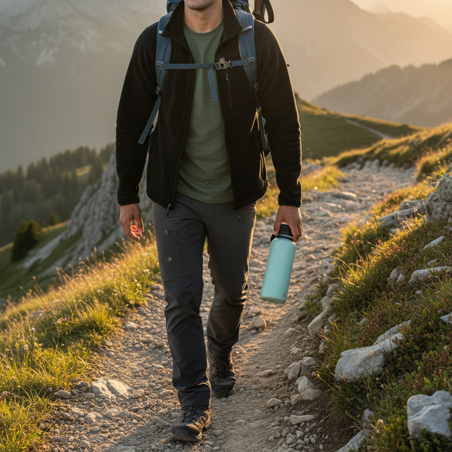 Termoflaske Outdoor 1l - salvie