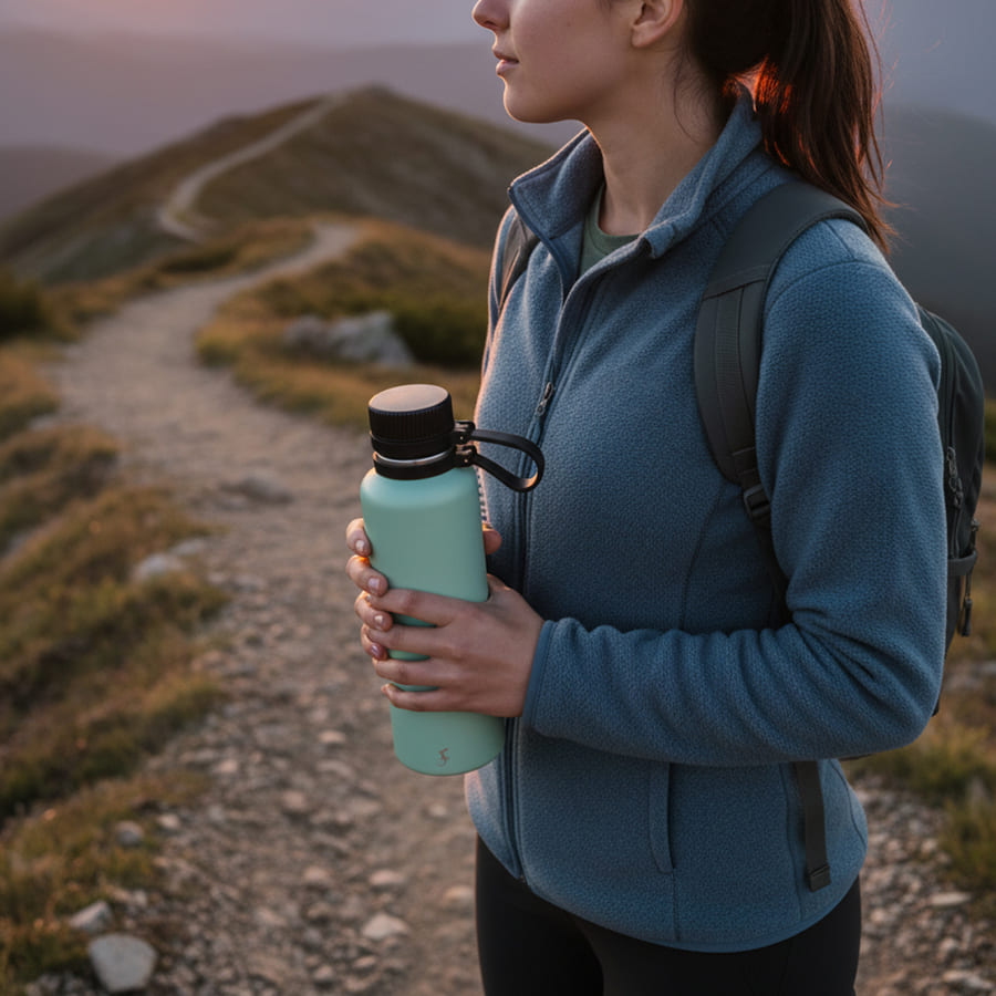 Termoflaske Outdoor 1l - salvie