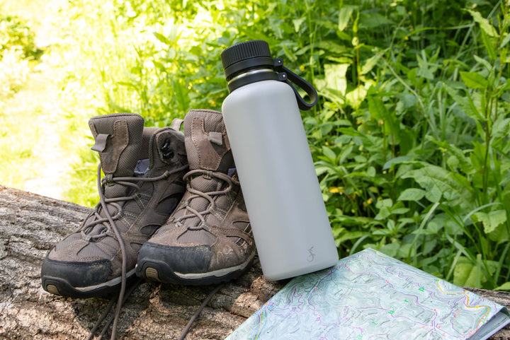 Termoflaske Outdoor 1l - lys grå