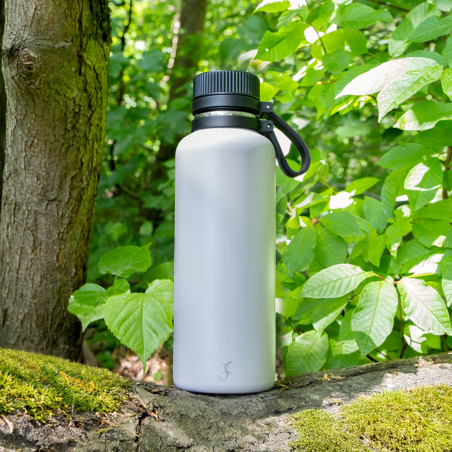 Termoflaske Outdoor 1l - lys grå