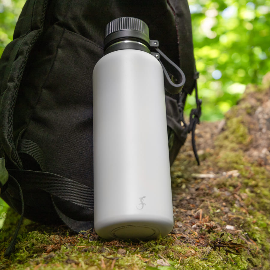 Termoflaske Outdoor 1l - lys grå