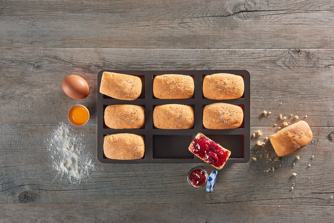 Flexiform bakeplate brownie, 9 stk