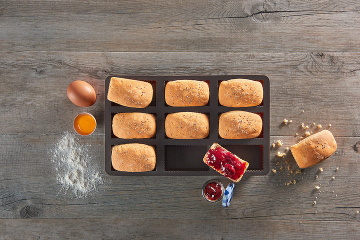 Flexiform bakeplate brownie, 9 stk