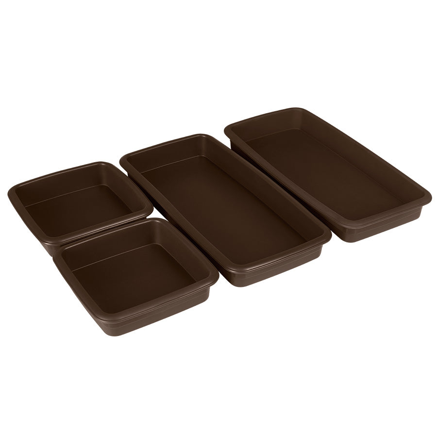 Flexiform silikon formsett, 4 stk