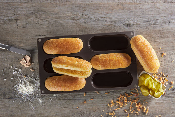 Flexiform pølsebrød, 6 stk