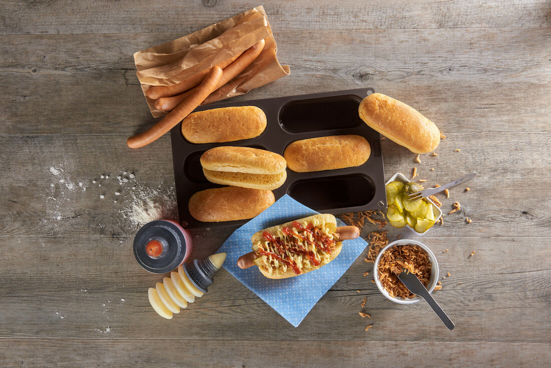 Flexiform pølsebrød, 6 stk