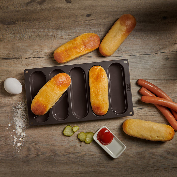 Flexiform pølsebrød, store