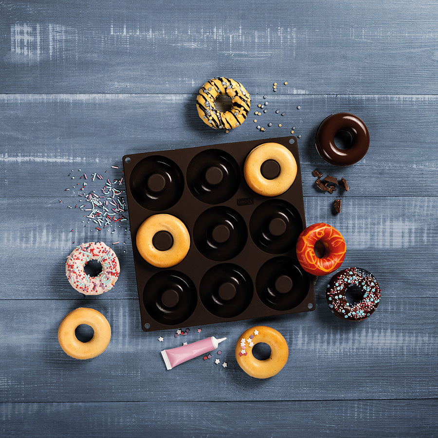 Flexiform donuts, 9 stk