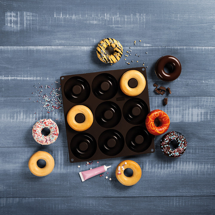 Flexiform donuts, 9 stk