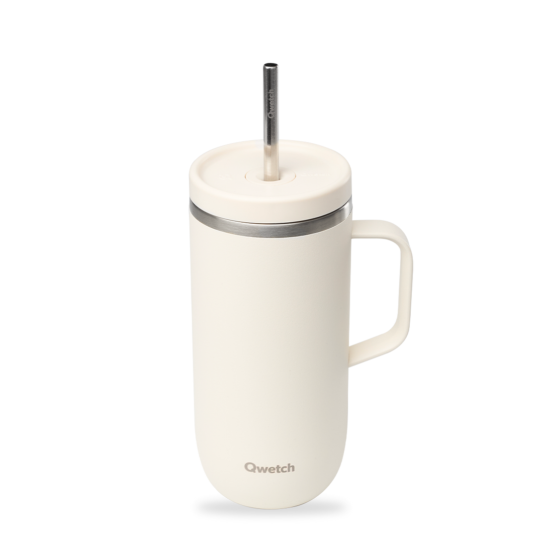 Qwetch Cold Cup med hank, 600ml