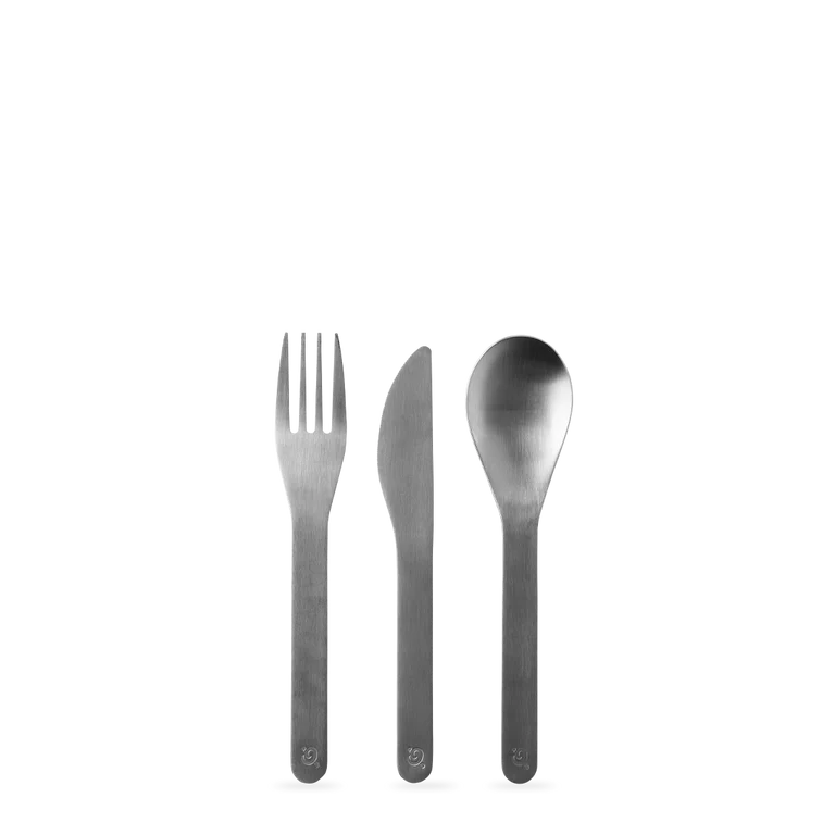 Qwetch reisebestikk i rustfritt stål