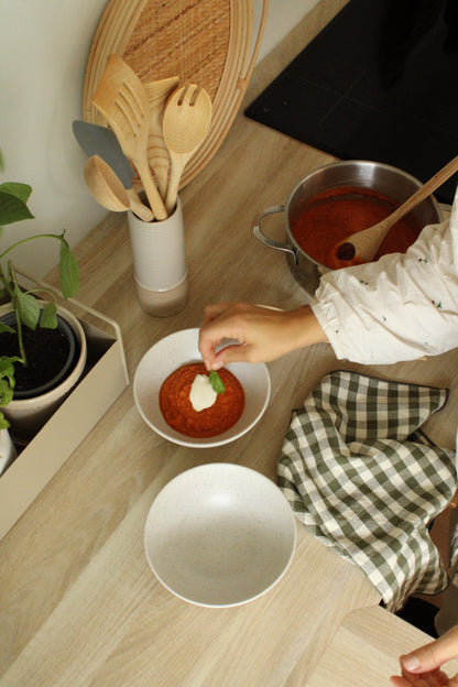 Kjøkkenredskap i tre, 8 stk