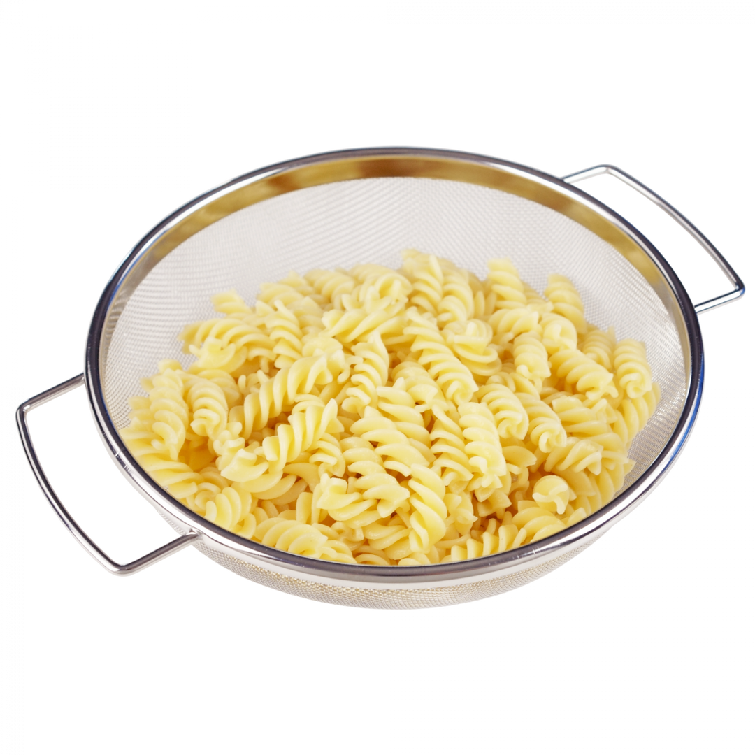 Dørslag i rustfritt stål, Ø25 cm