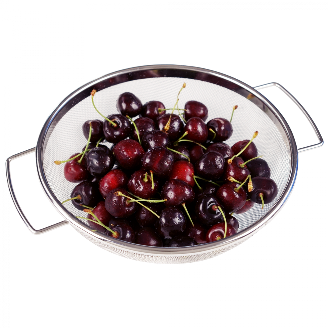 Dørslag i rustfritt stål, Ø25 cm