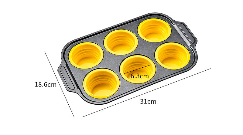 Muffinsform POP, 6 stk