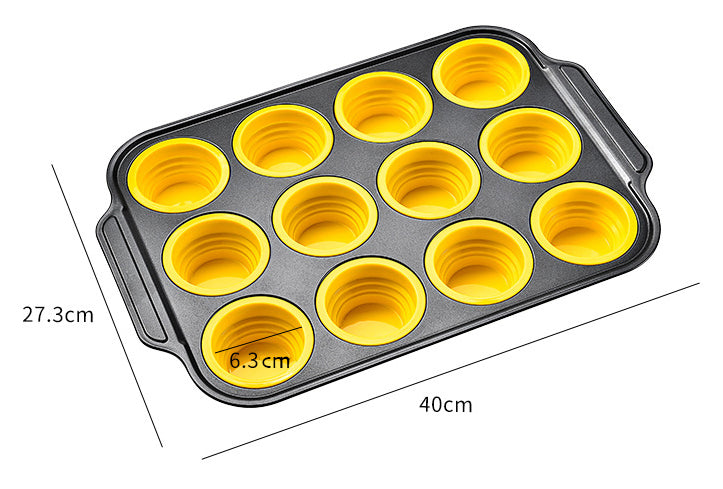 Muffinsform POP, 12 stk